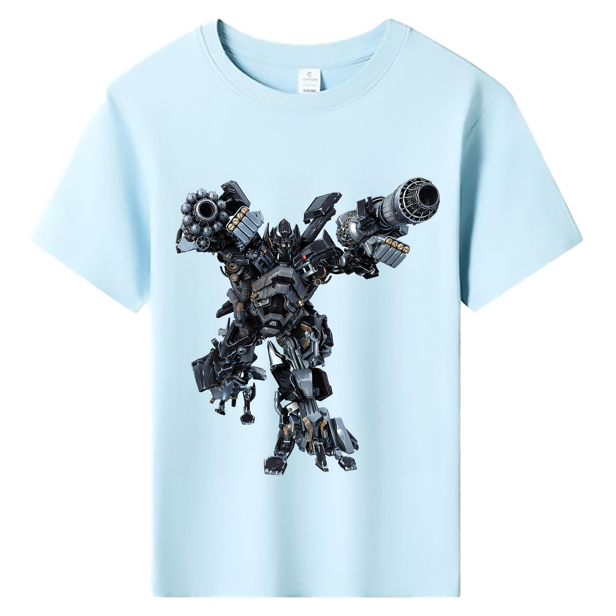 （画像用） Transformers トランスフォーマー 綿100％キッズTシャツ（フロントプリント）